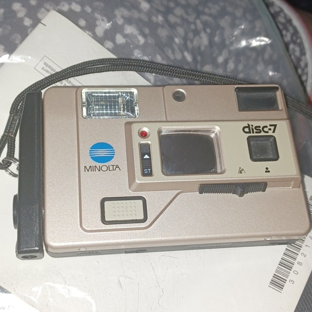 Vintage Minolta Disc Camera - Disc-7